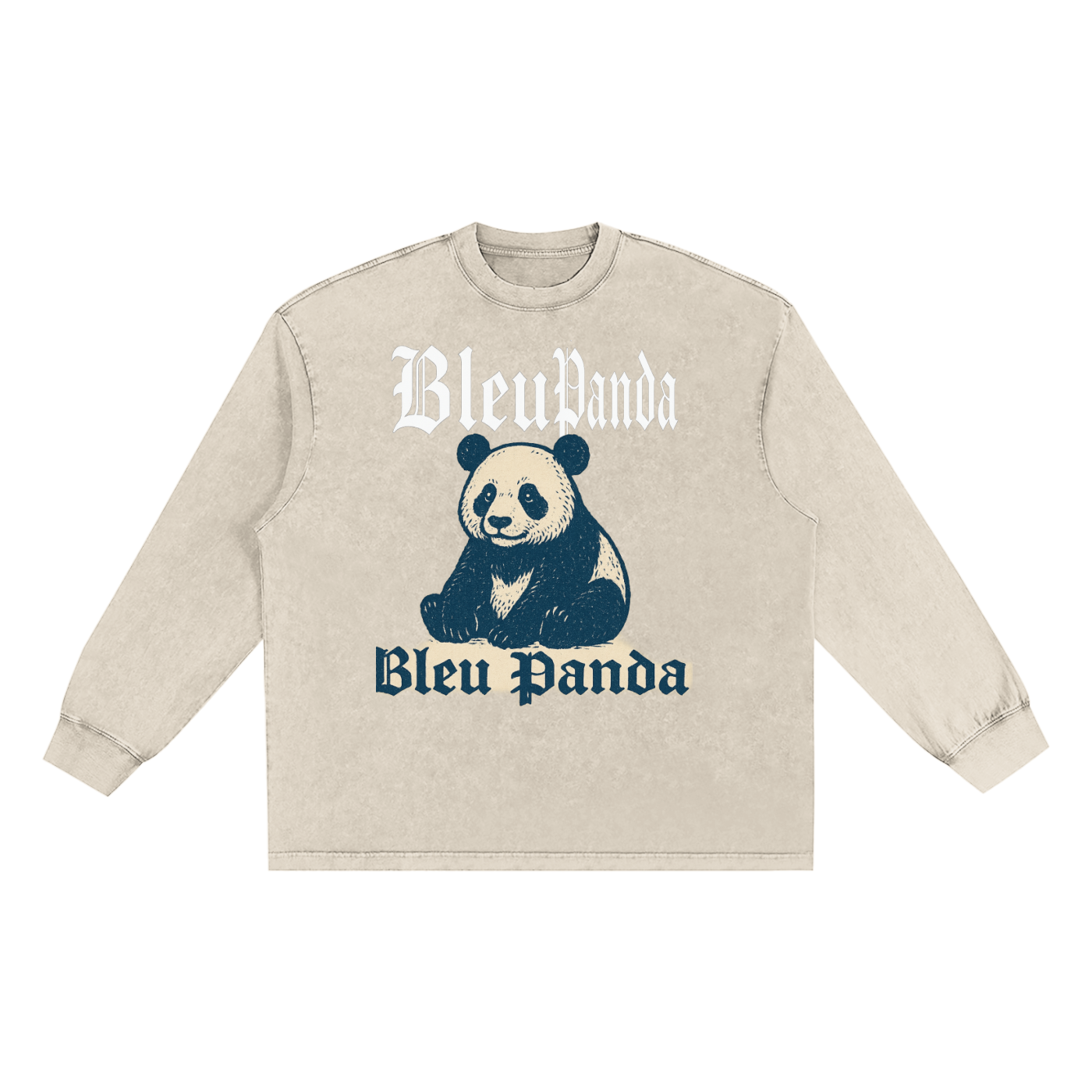 Snow Washed Frayed Edge T-Shirt