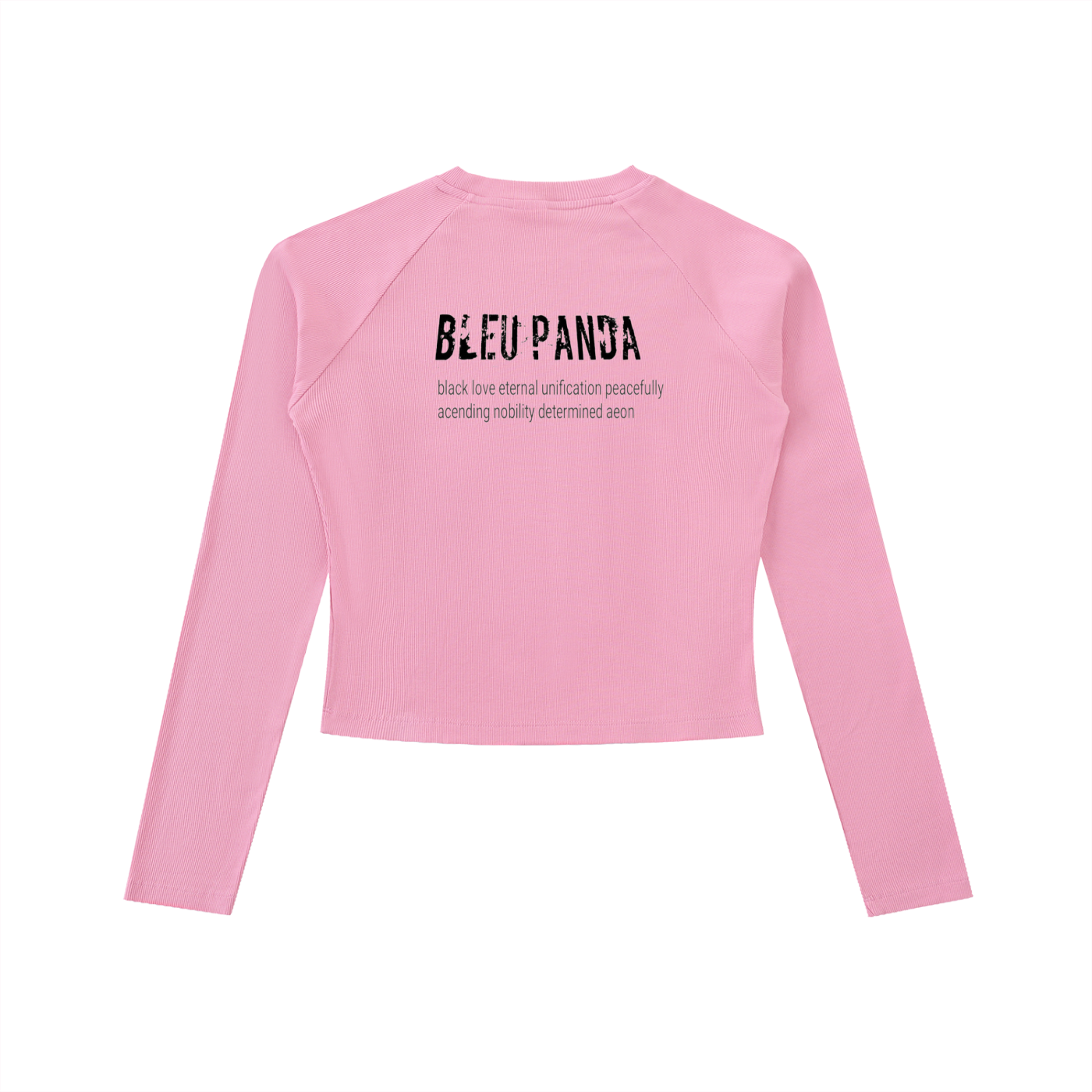 Dyed Washed Raglan Long Sleeve Slim T-Shirt