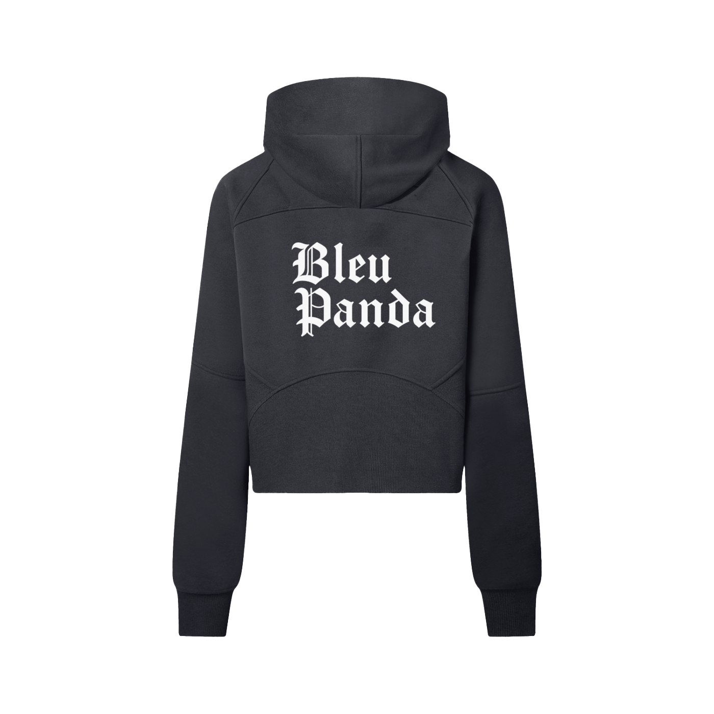 Cropped Half-Zip Hoodie