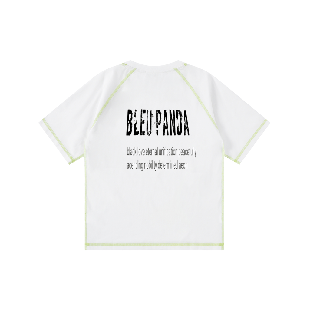 Loose Contrast-Stitched Kids' T-Shirt