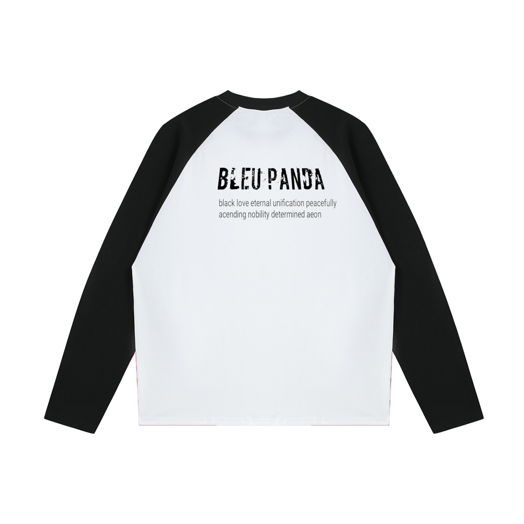 Color-Blocked Raglan Long-Sleeve T-Shirt