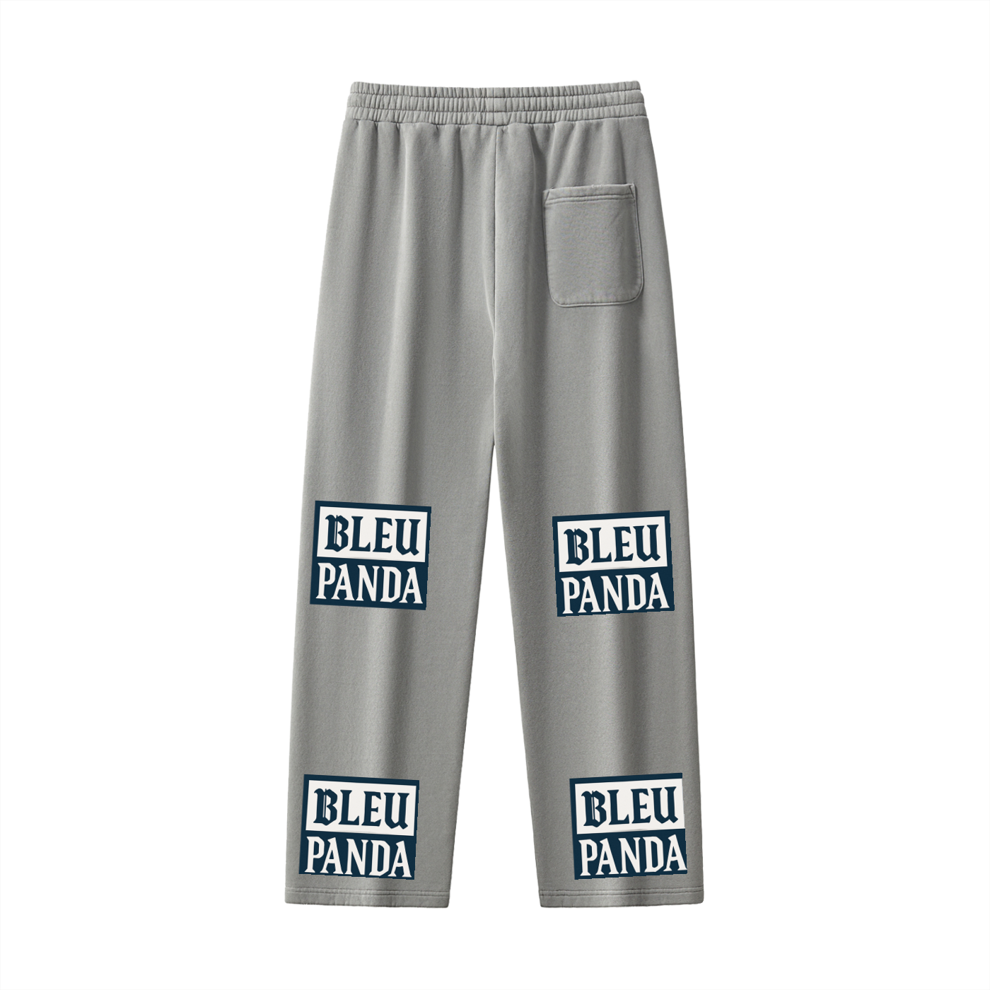 Frayed Enzyme Washed Fleece Sweatpants