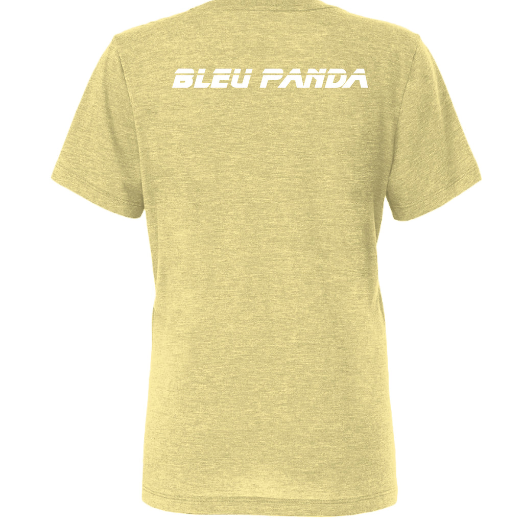 Pale Yellow Triblend - BACK