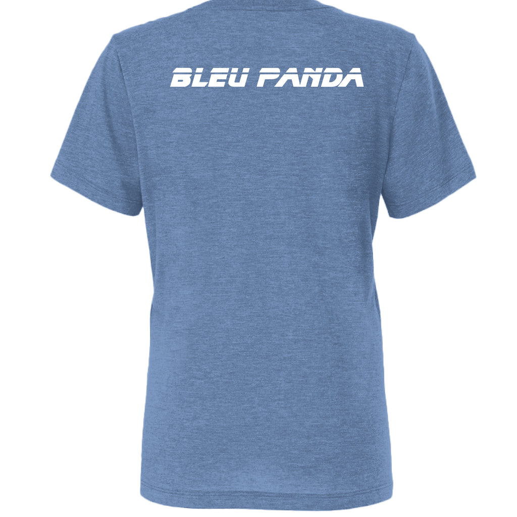 Blue Triblend - BACK