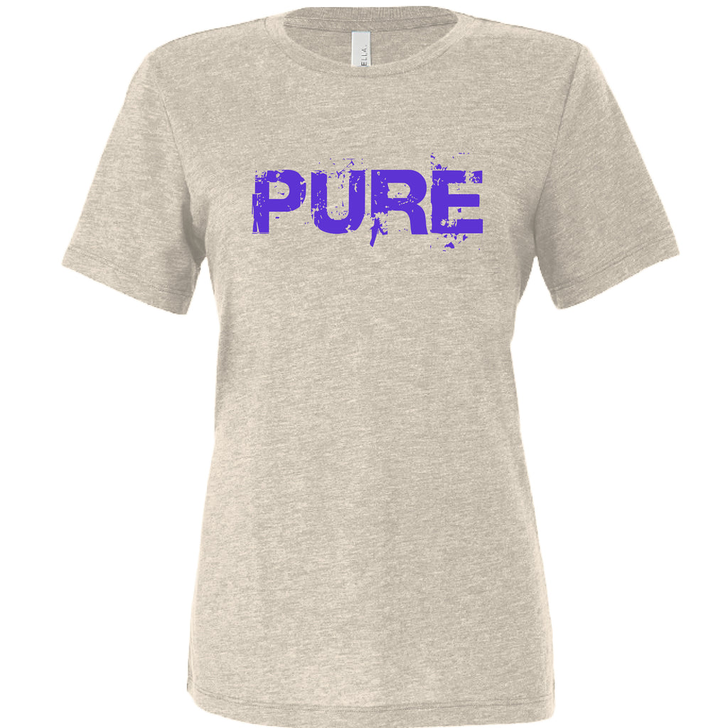 Solid Natural Triblend - FRONT