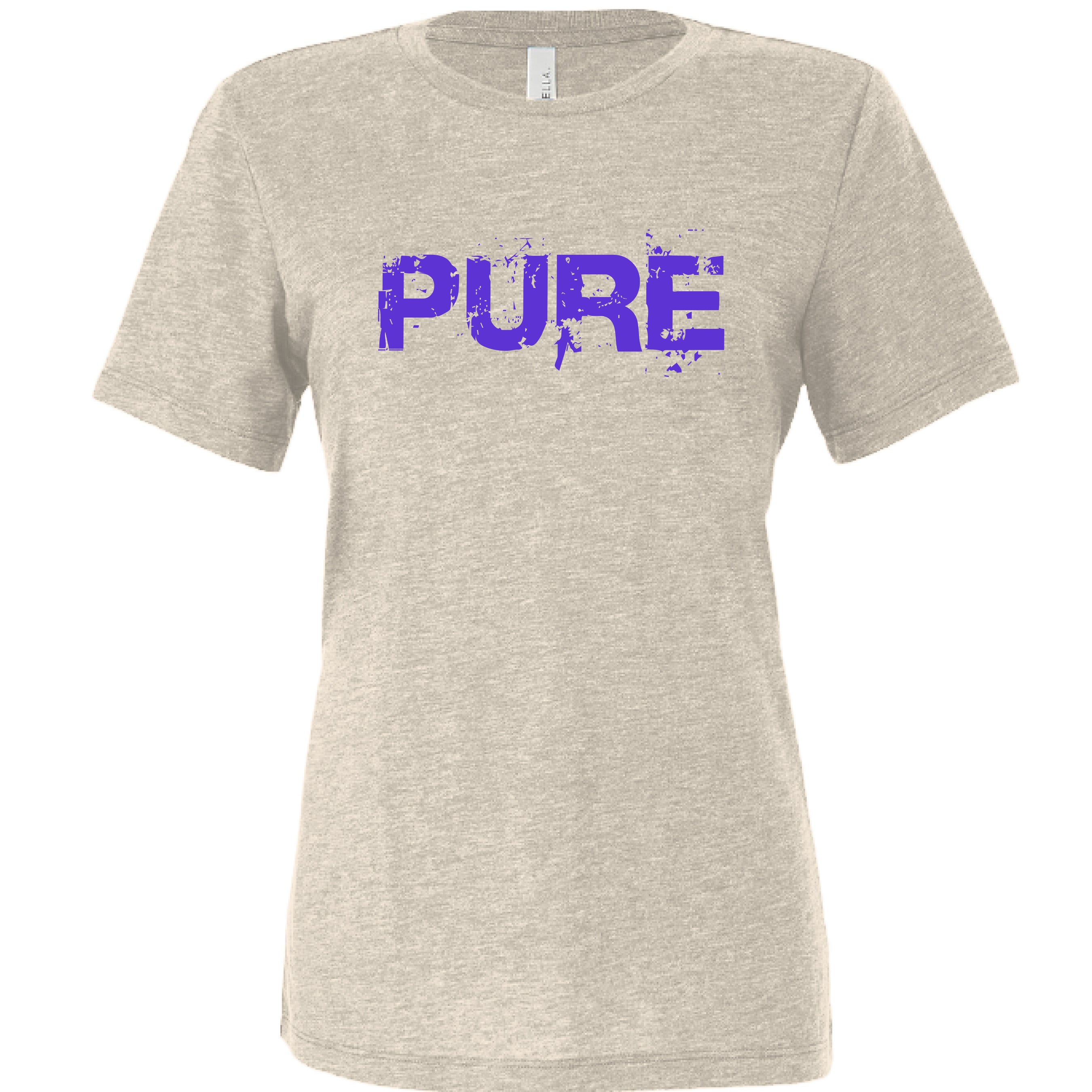 Solid Natural Triblend - FRONT